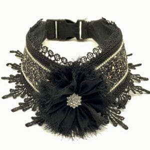 black tie custom collar
