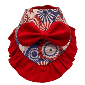 Ruffled Fourth of July Celebration Bandana ruffled fourth of july celebration bandana