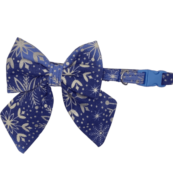 snowflake adjustable collar little dogs or cats