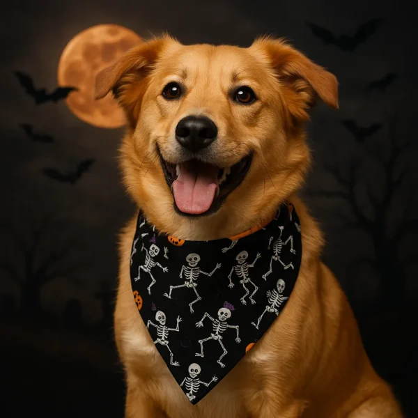 Boogie Bones Over the Collar Bandana - Image 2