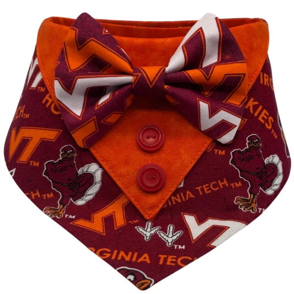 Virginia Tech Tuxedo Bandana
