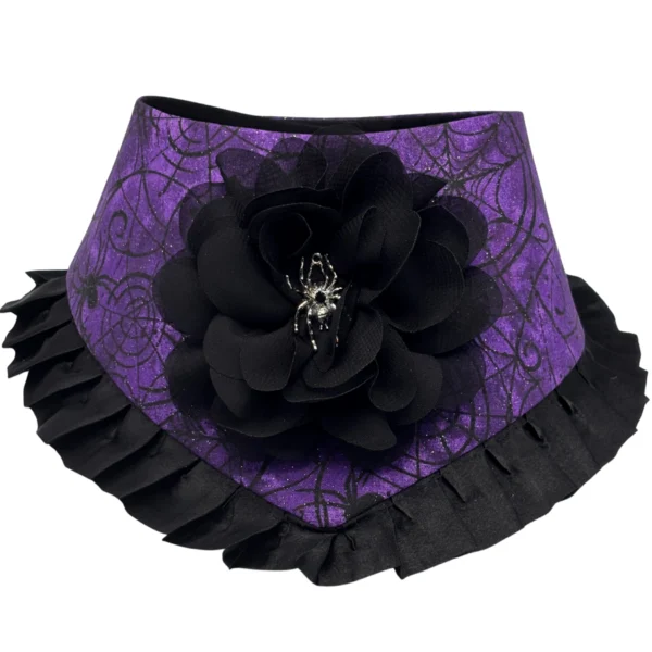 Wicked Widow Halloween Dog Bandana